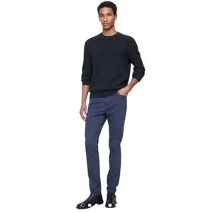 Banana republic men's navy blue stretch chino or traveler pants SZ 38